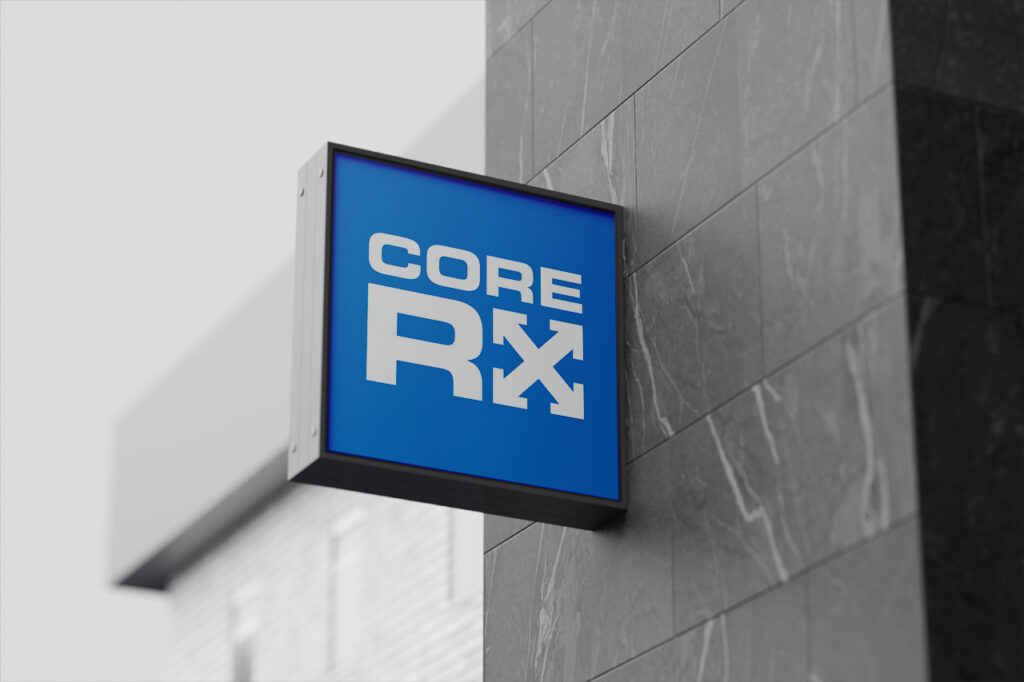 CoreRX sign