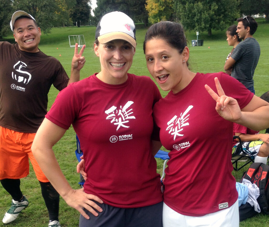 Team Rooster with Team Horse photobomb!