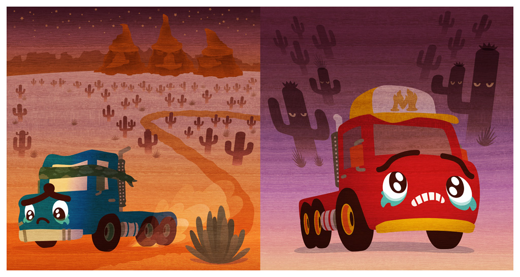 Two Tough Trucks Get Lost!