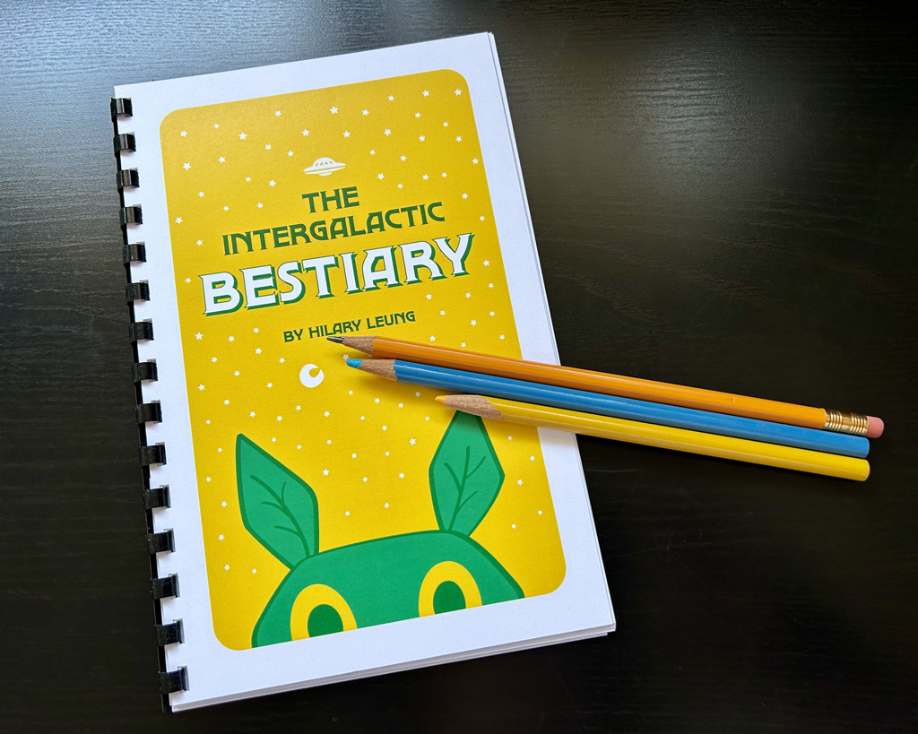 The Intergalactic Bestiary cover..
