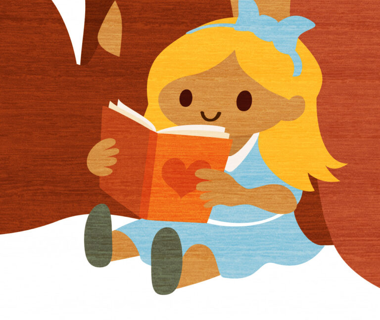 Reading with 2 Bears