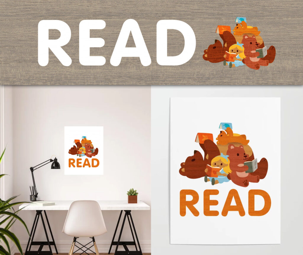 Reading with 3 Bears